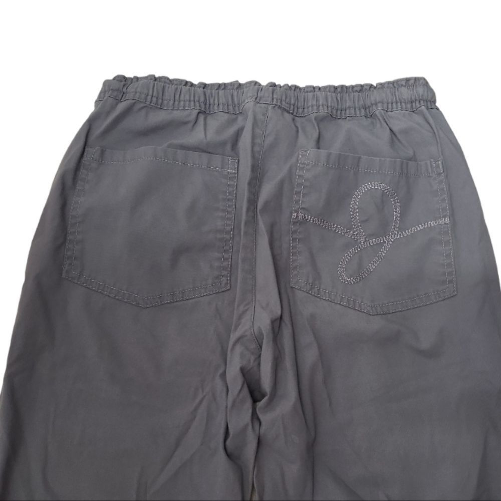 Jaanuu Grey Basic Scrub Pants Elastic Drawstring … - image 4
